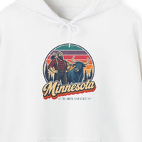 Minnesota Paul Bunyan And Babe Hoodie