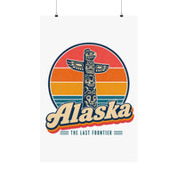Alaska Totem Pole Poster