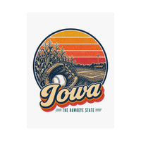 Iowa Baseball In A Cornfield Poster