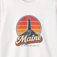 Maine Rocky Coast Lighthouse Sweatshirt
