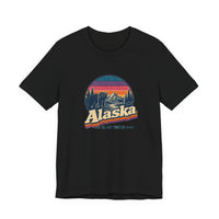 Alaska Retro Sunset Tee