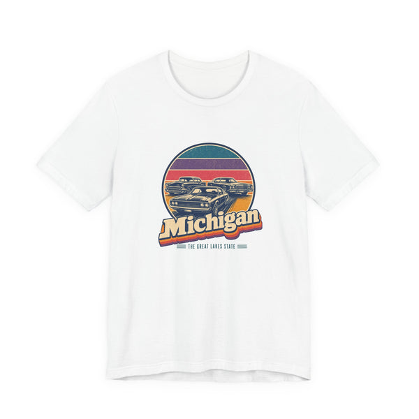 Michigan Classic Detroit Cars Tee