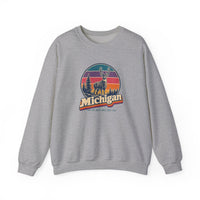 Michigan White Tailed Deer Sweatshirt