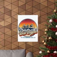 West Virginia Whitewater Rafting Poster