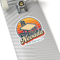 Nevada Vegas Style Neon Sign Sticker