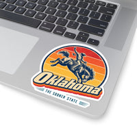 Oklahoma Rodeo Cowboy Sticker
