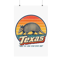 Texas Armadillo Poster