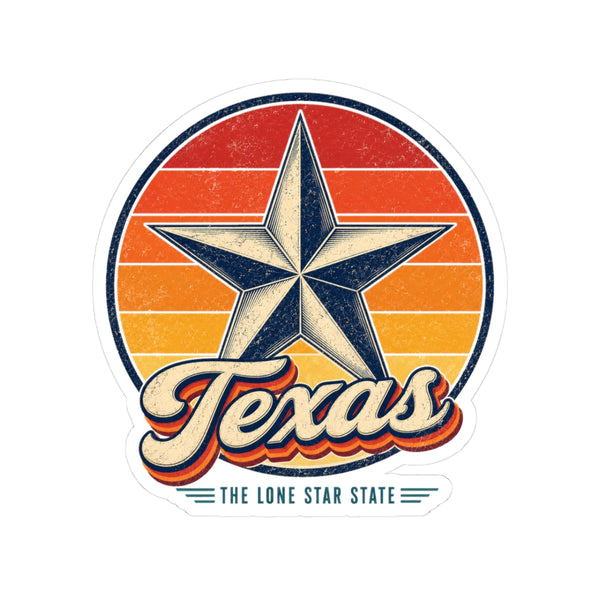 Texas Lone Star Sticker