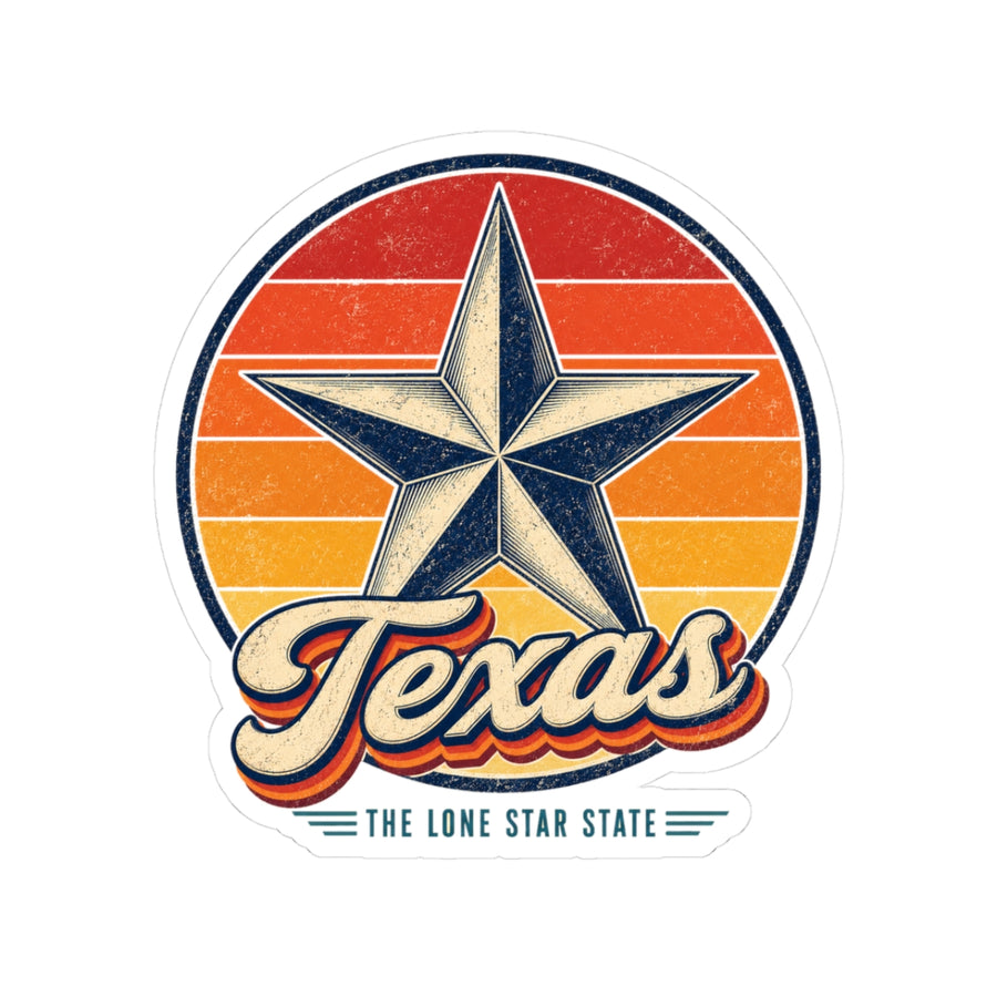 Texas Lone Star Sticker