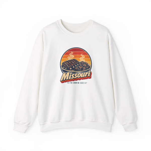 Missouri Bbq Ribs And Burnt Ends Sweatshirt