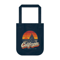 California Beach Sunset Bonfire Tote Bag