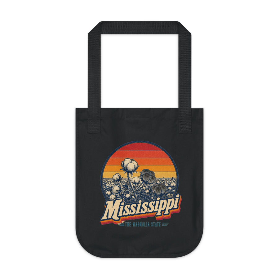 Mississippi Cotton Fields Tote Bag