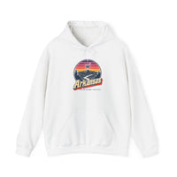 Arkansas Retro Sunset Hoodie
