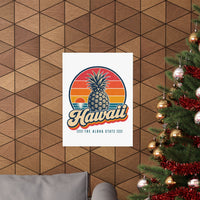 Hawaii Pineapple Poster