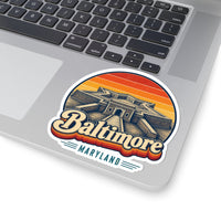 Baltimore Retro Sunset Sticker