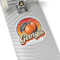 Georgia Giant Peach Sticker