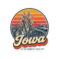 Iowa Corn Stalks Sticker