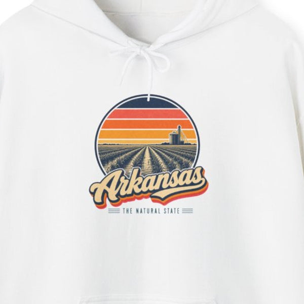 Arkansas Rice Fields Hoodie