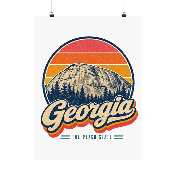 Georgia Stone Mountain Poster
