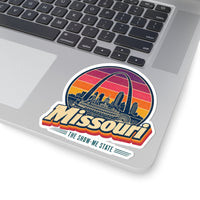 Missouri Retro Sunset Sticker