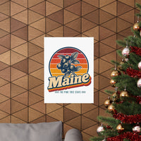Maine Wild Blueberries Poster