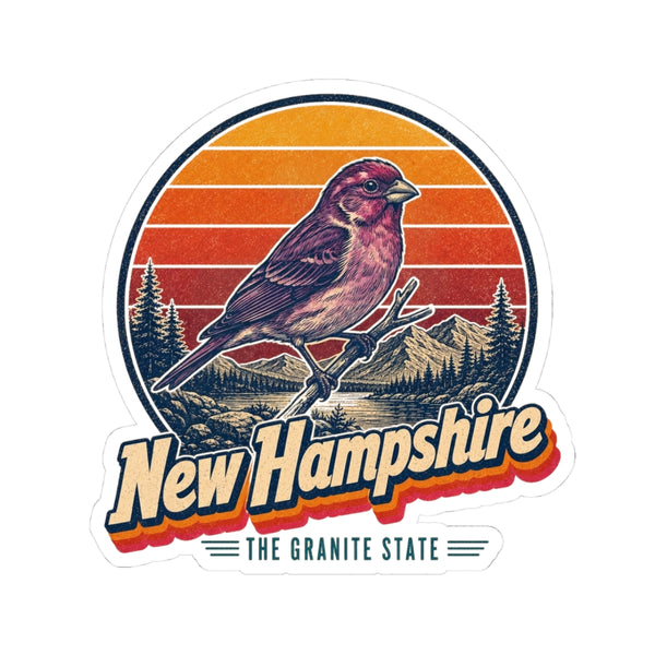 New Hampshire Purple Finch Sticker
