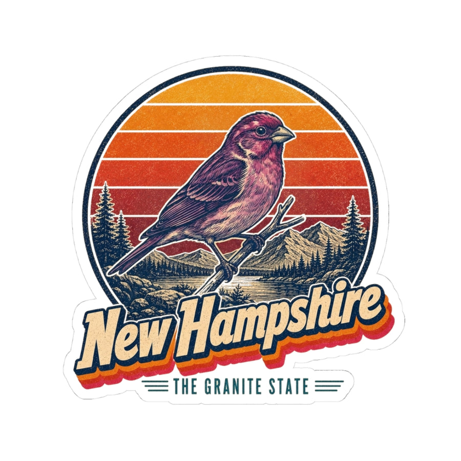 New Hampshire Purple Finch Sticker