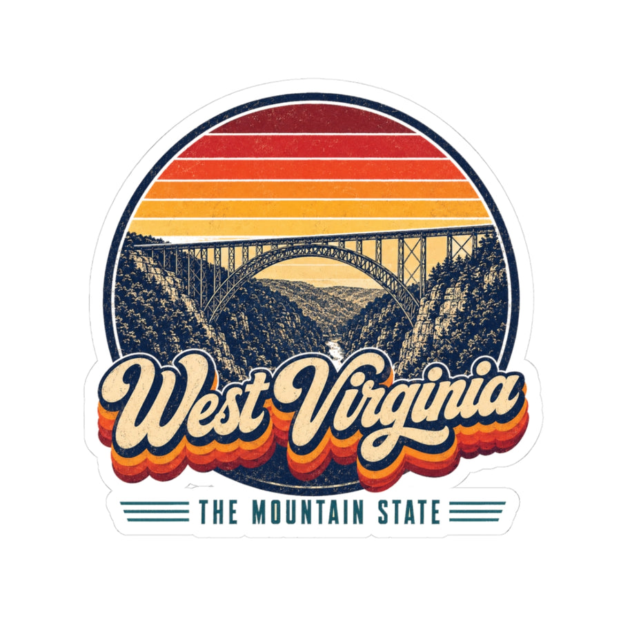 West Virginia New River Gorge Bridge Sticker