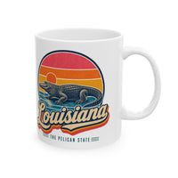Louisiana Alligator Mug