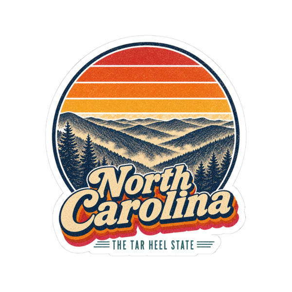 North Carolina Great Smoky Mountains Sticker