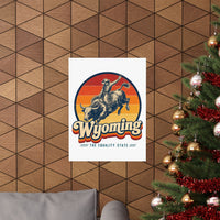 Wyoming Rodeo Poster