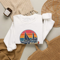 Rhode Island Retro Sunset Sweatshirt