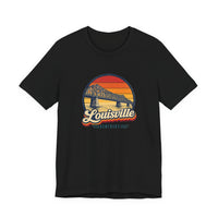 Louisville Retro Sunset Tee