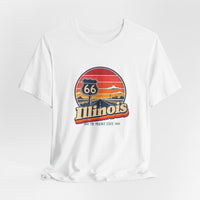 Illinois Route 66 Start Sign Tee