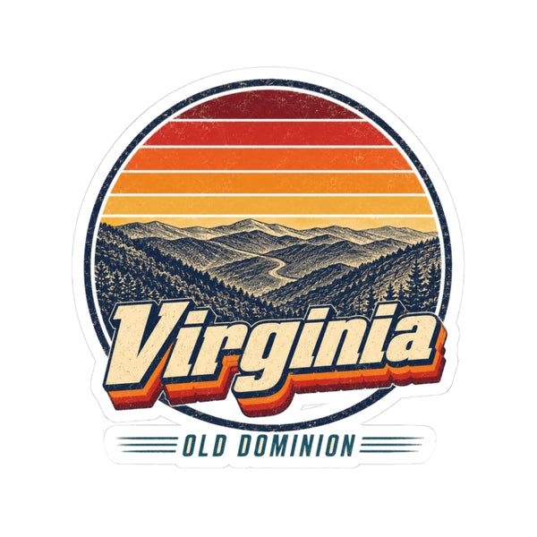Virginia Blue Ridge Mountains Sticker