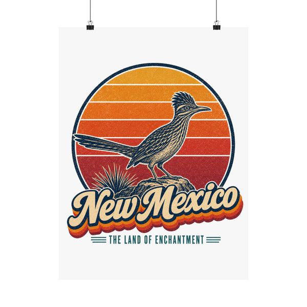 New Mexico Roadrunner Poster