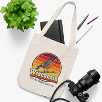 Wisconsin American Robin Tote Bag