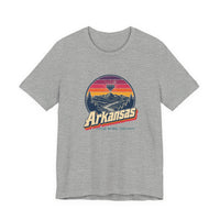 Arkansas Retro Sunset Tee