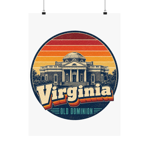 Virginia Monticello Poster