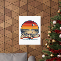 South Carolina Coastal Golf Poster