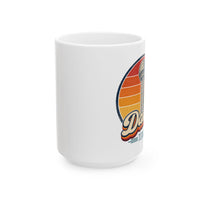 Dallas Retro Sunset Mug