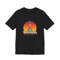 Indianapolis Retro Sunset Tee