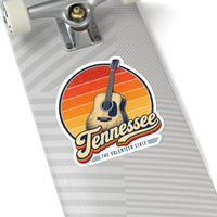 Tennessee Acoustic Guitar Nashville Sticker