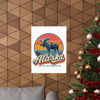 Alaska Bull Moose Poster