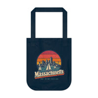 Massachusetts Boston Harbor Sailboats Tote Bag