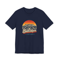 Baltimore Retro Sunset Tee