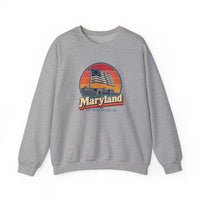Maryland Fort Mchenry Flag Sweatshirt