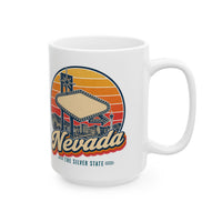 Nevada Vegas Style Neon Sign Mug