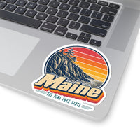 Maine Acadia Coastline Sticker