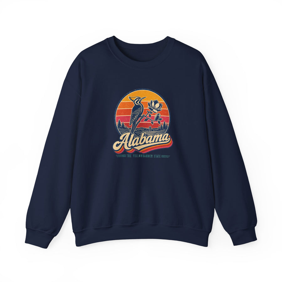 Alabama Retro Sunset Sweatshirt